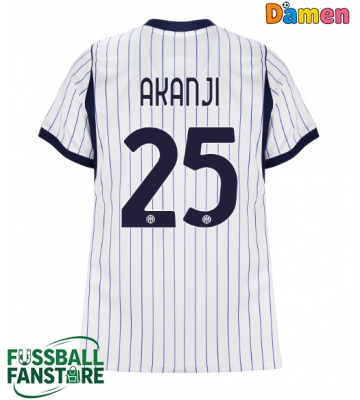 Inter Milan Manuel Akanji #25 Replik Auswärtstrikot Damen 2026-27 Kurzarm